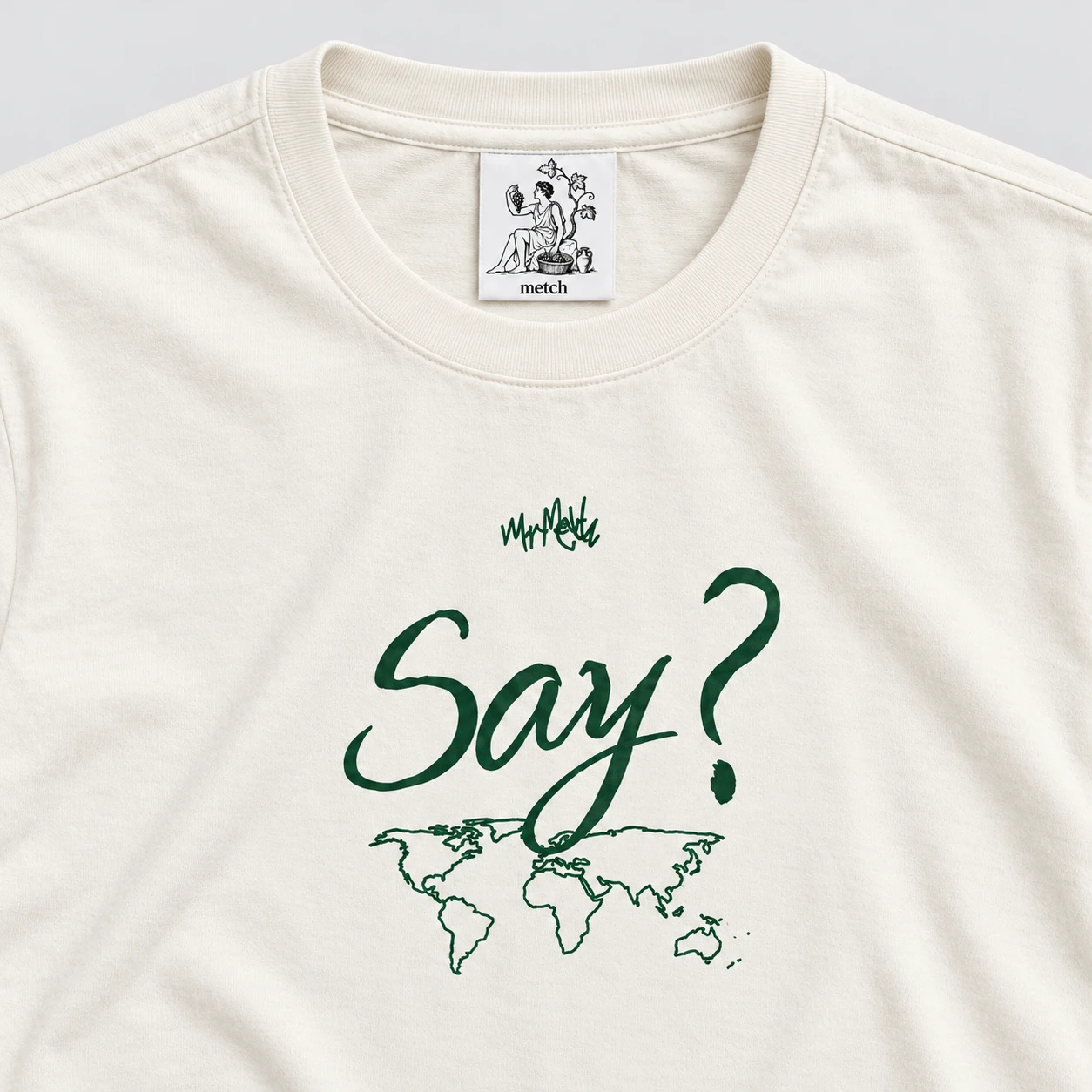 Say? cotton tee